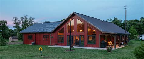 morton steel buildings residential